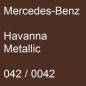 Preview: Mercedes-Benz, Havanna Metallic, 042 / 0042.